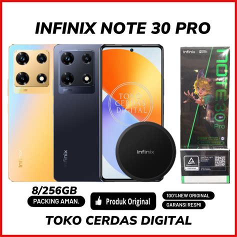 Jual Infinix Note 30 Pro RAM 8 256GB NFC Mediatek Helio G99 New Garansi