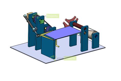 Automatic Pneumatic Paper Cutting Machine Project