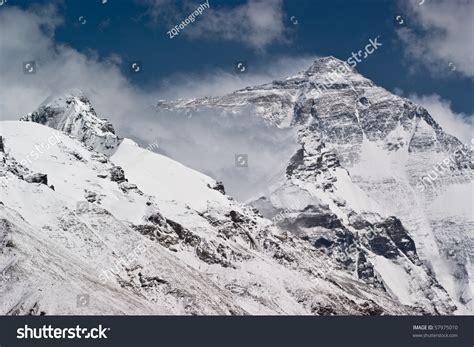 Mount Everest With Snow Covered In Summer Stock Photo 57975010 : Shutterstock