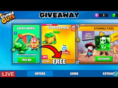 Stumble Guys Gems Giveaway Winner Entity Let S Buy Gems