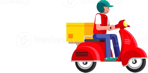 Delivery cartoon illustration 8492069 PNG