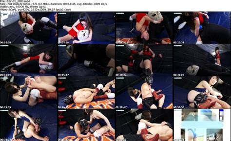 BJV 01 女子勝利MIXプロレス 1 FHD ver Japanese Porn Western Kinky