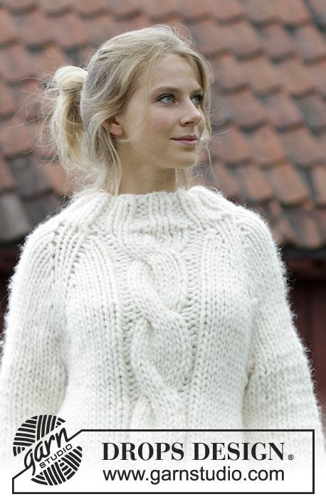 Mont Blanc Drops Free Knitting Patterns By Drops Design