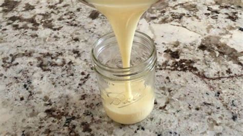 Homemade Sweetened Condensed Milk Recipe Pinch And Swirl