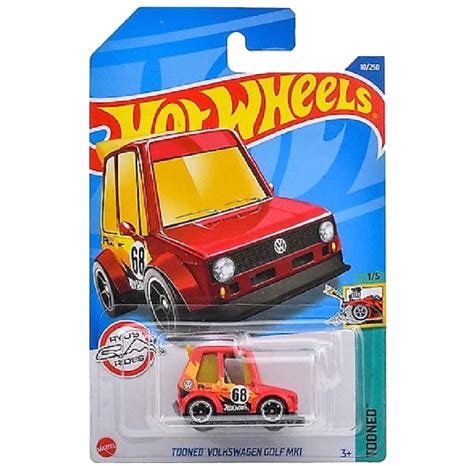 Hot Wheels Tooned Volkswagen Golf MK1 Importodousa