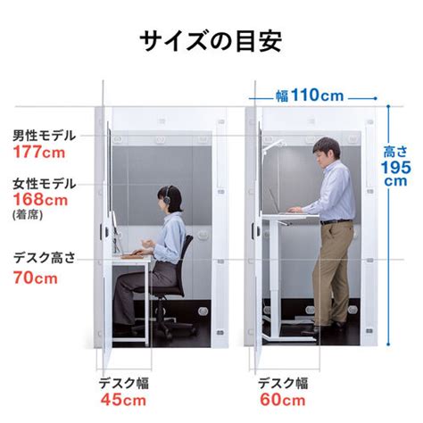 ワークブース 集中ボックス 集中ブース テレワークボックス 電話ブース 簡易 オフィス 個室 吸音シート採用 軽量 Web会議 改良版100