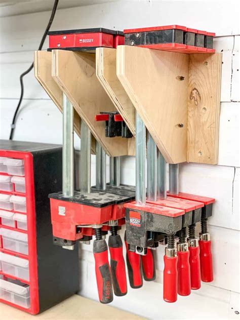 Diy Clamp Rack Ideas For Your Workshop The Handyman S Daughter