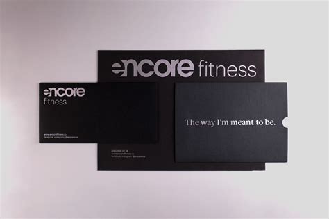 Encore Fitness on Behance