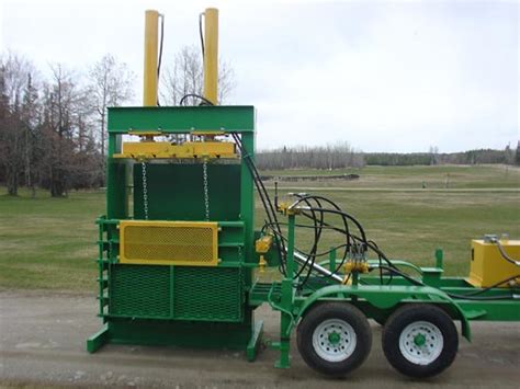 Encore Systems Hydraulic Tire Baler Tire Recycling Baler