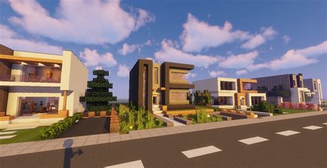 Modern House Pack 1 Map + Schematics Minecraft Map