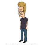 How To Draw Beavis And Butt Head Characters Step By Step Beavis