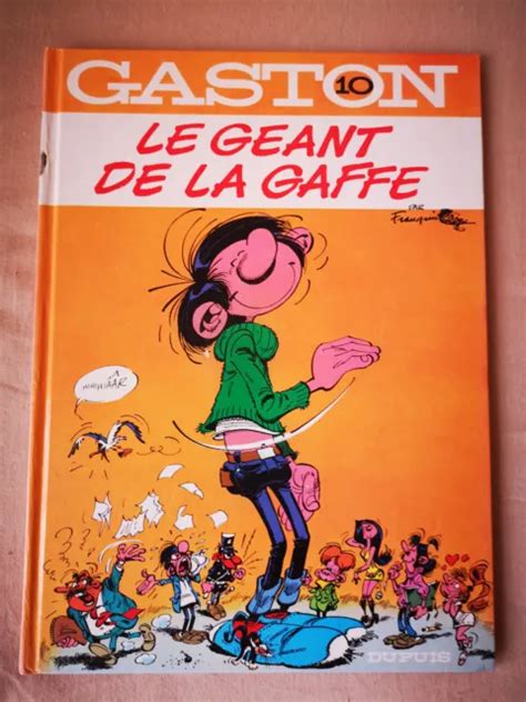 GASTON LAGAFFE LE géant de la gaffe 10 Franquin Comic französisch BD