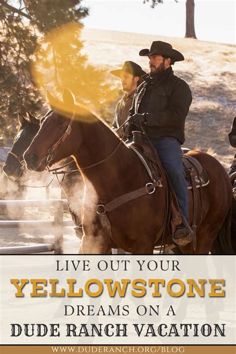 Live Out Your Yellowstone Dreams Take A Dude Ranch Vacation Dude