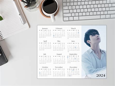 Bts Jungkook Calendar Year At A Glance X Pdf