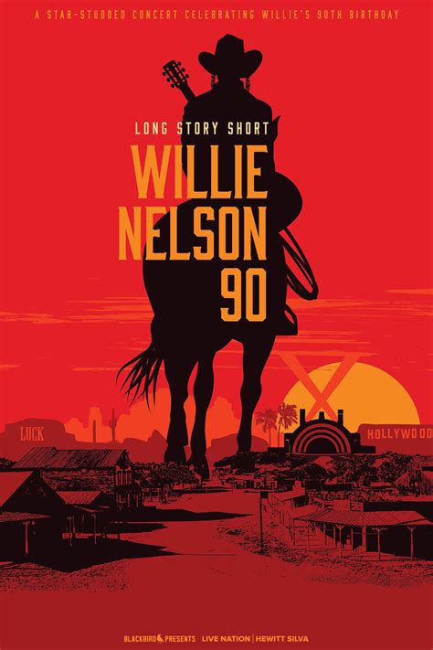 Long Story Short Willie Nelson 90 2023 Posters The Movie