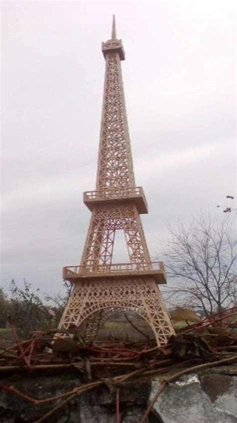 The Eiffel Tower Is Made Out Of Wood