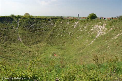 Lochnagar Crater And Area World War One Battlefields