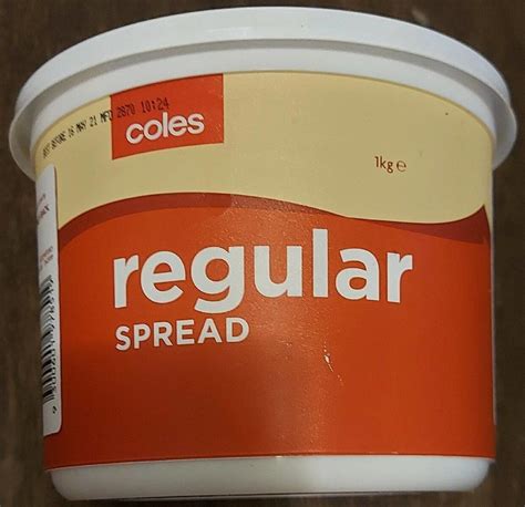 Regular Spread Coles Kg