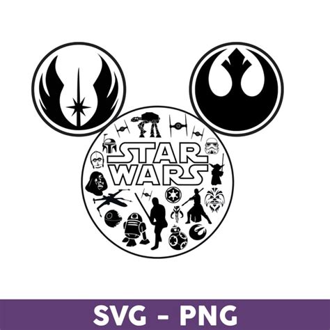 Star Wars Svg Mickey Mouse Svg Disney Svg Disney Trip Svg Inspire