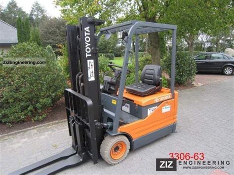 Toyota 5 FBE 13 2003 Front Mounted Forklift Truck Photo And Specs