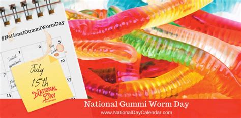 Friday July Is National Gummy Worm Day Perry Daily Journal