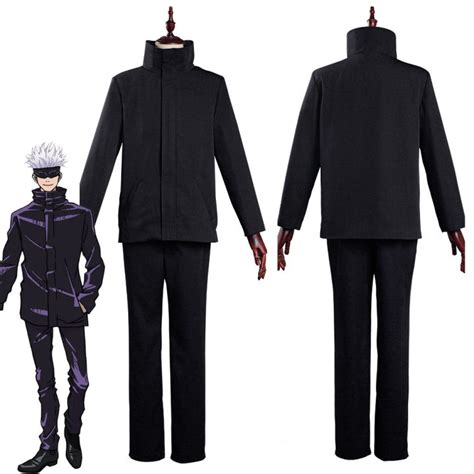 Jujutsu Kaisen Satoru Gojo Cosplay Costume School Uniform Outfits