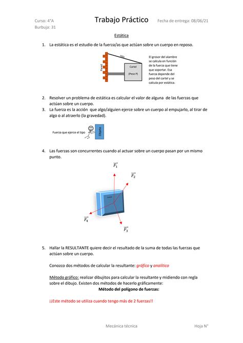 Solution Trabajo Pr Ctico To N Cuestionario De Mecanica Studypool