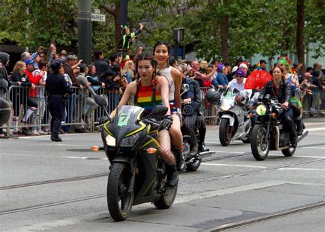 San Francisco Th Annual Gay Pride Parade Editorial Photography