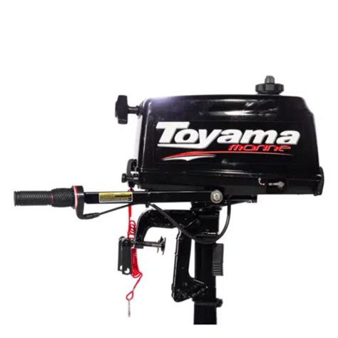 Motor de Popa 2 6HP 2 Tempos a Gasolina 750 014 toyama em Promoção na