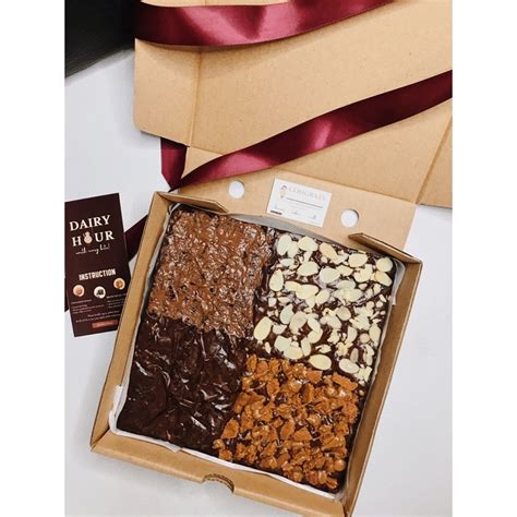 Jual Fudgy Brownie 20x20 Cm Shopee Indonesia