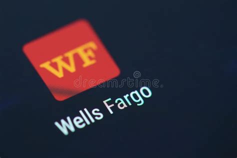 Wells Fargo Bank Icon Editorial Stock Photo Image Of Illustrative