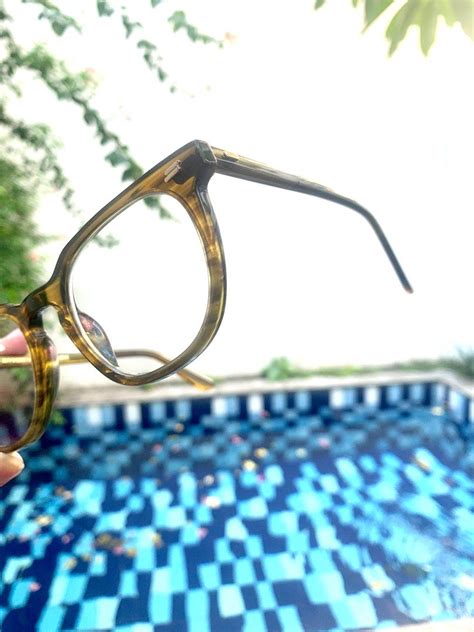 Moscot Bamboo Frame Glasses Fesyen Wanita Aksesoris Di Carousell