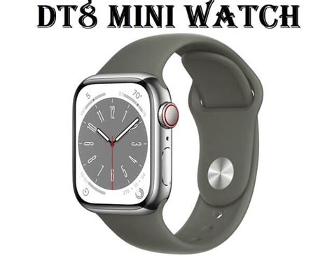 DT8 Mini SmartWatch 2023 Specs Price Full Details Chinese