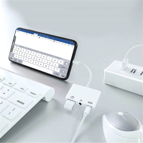 Adaptador Lightning A Usb Para Iphone Ipad Puerto Jack Mm