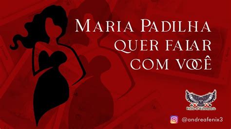 Maria Padilha Quer Falar Voc Youtube