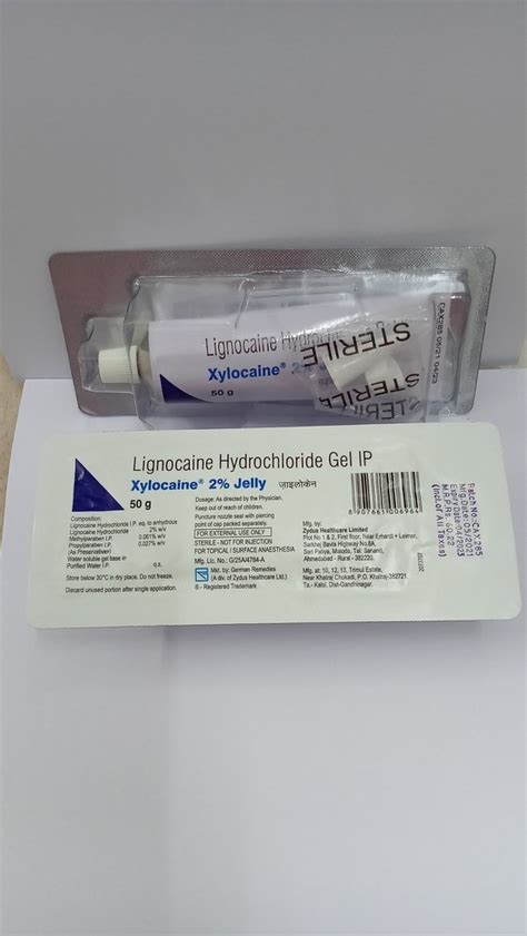 Lignocaine Hydrochloride Gel 30gm At Rs 35 Tube In New Delhi ID