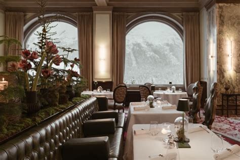 The Grand Restaurant At Carlton Hotel St Moritz