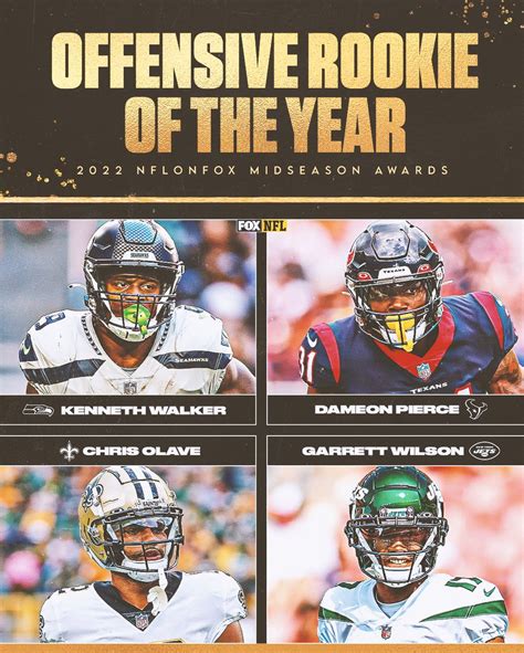 FOX Sports NFL On Twitter Who Has Your Vote For Offensive Rookie Of