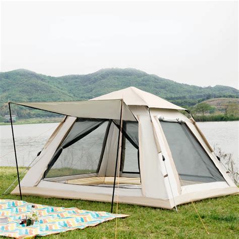 Barraca Camping Imperme Vel Autom Tica F Cil De Tocar Grande Sal O Sun