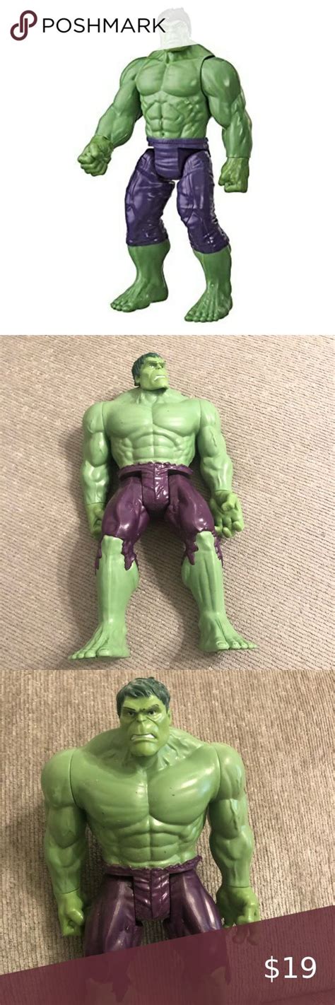 Avengers Marvel Titan Hero Series Blast Gear Deluxe Hulk Action Figure