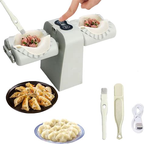 Electric Dumpling Maker Automatic Double Head Dumpling Maker Electric