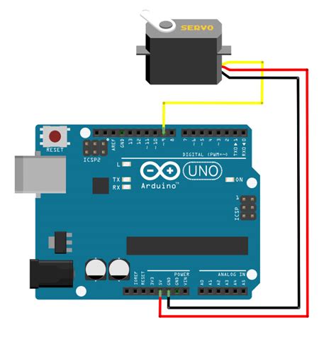 Servo Motor Control Circuit Diagram