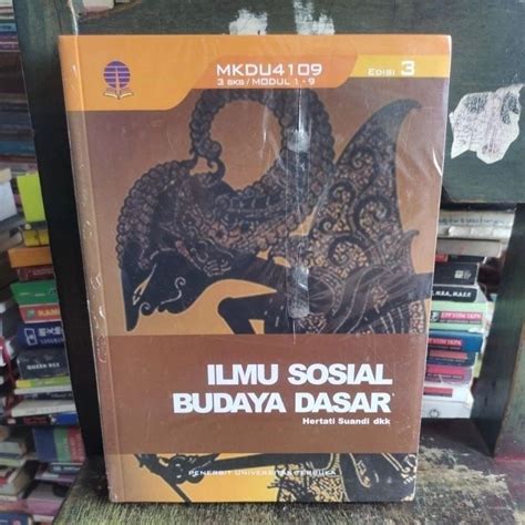 Jual Ut Book Ilmu Sosial Budaya Dasar Edisi Buku Ilmu Sosial Budaya