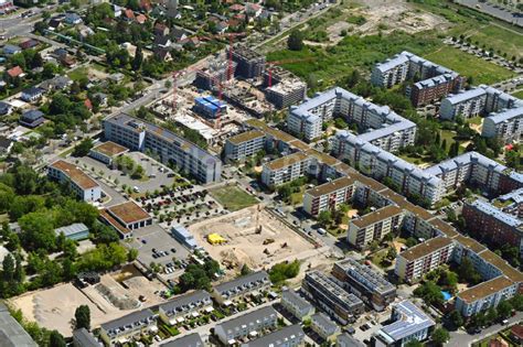 Berlin Aus Der Vogelperspektive Baustelle Zum Neubau Des Schulgeb Udes