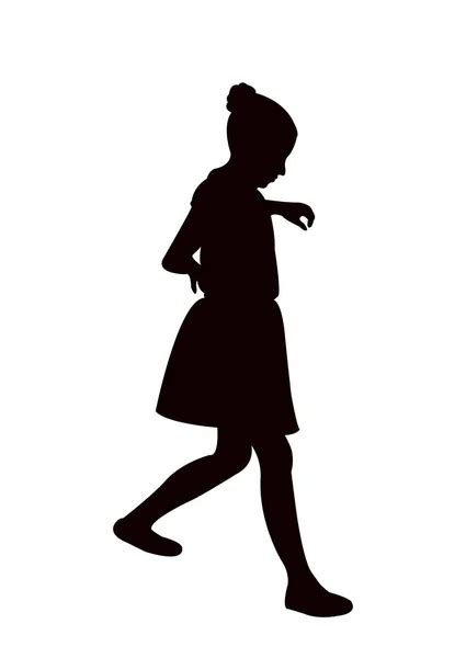 Silhouette D Une Femme Qui Marche Images Vectorielles Silhouette D Une