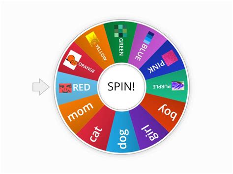 color wheel - Random wheel