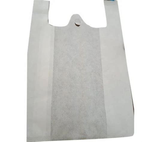 White Non Woven W Cut Bags At Rs 130 Kg Rewari Id 2852447211762