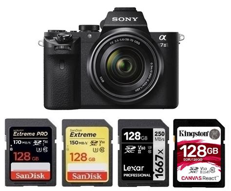 Best Memory Cards For Sony A Ii Camera Ears