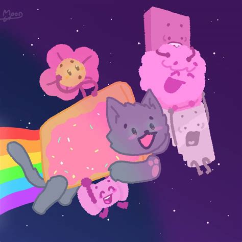 Nyan cat by M00ny-Aroaceartist on DeviantArt