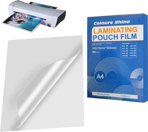 Gbc Laminating Pouches Premium Quality 2 X 75 Micron A4 Gloss Pack Of